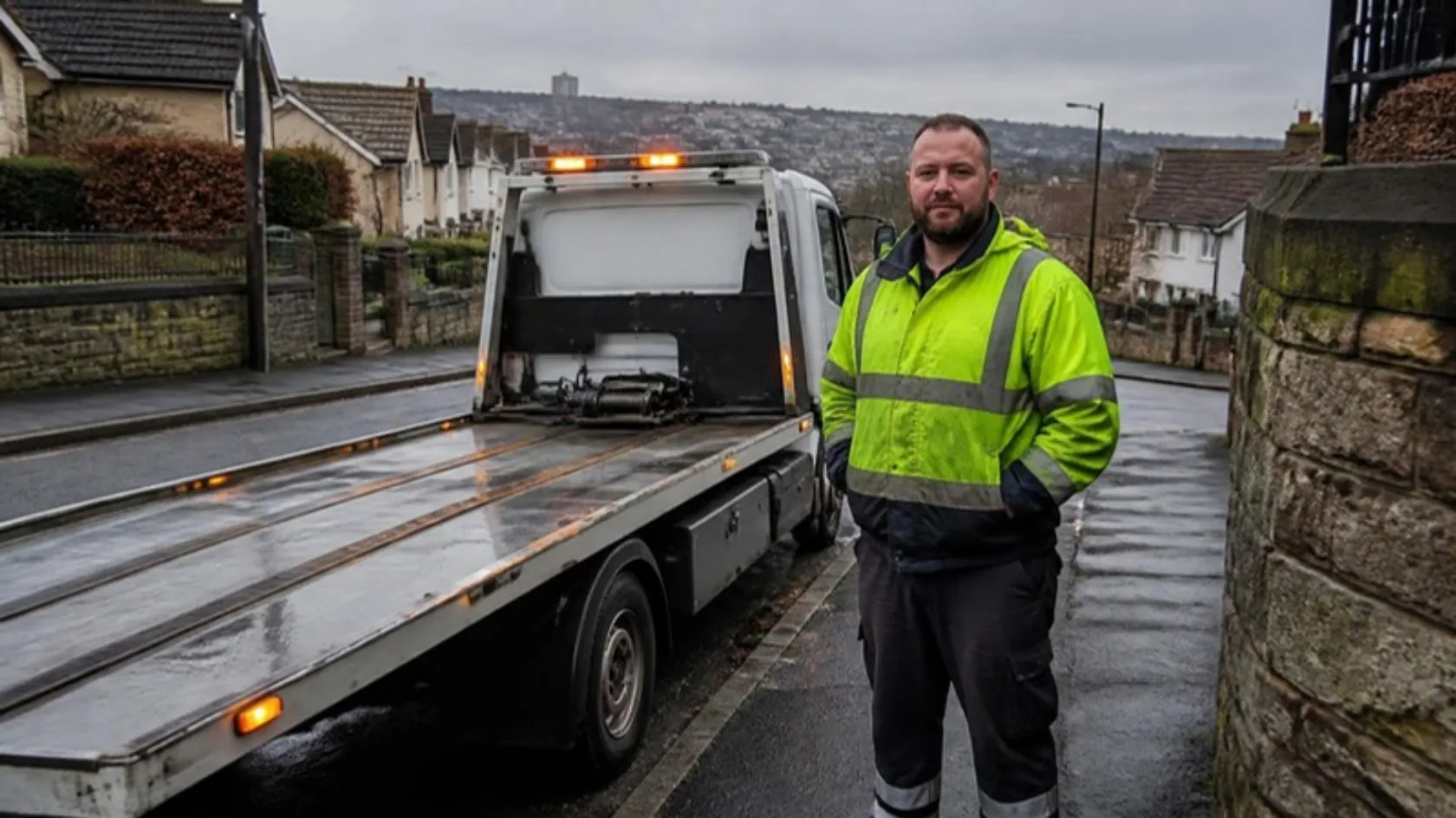 Out on a recovery in Sheffield