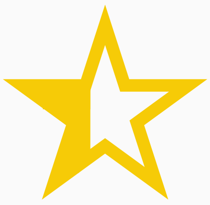 2 star rating