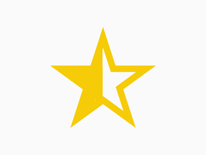 3 star rating