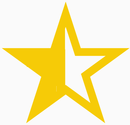 3 star rating